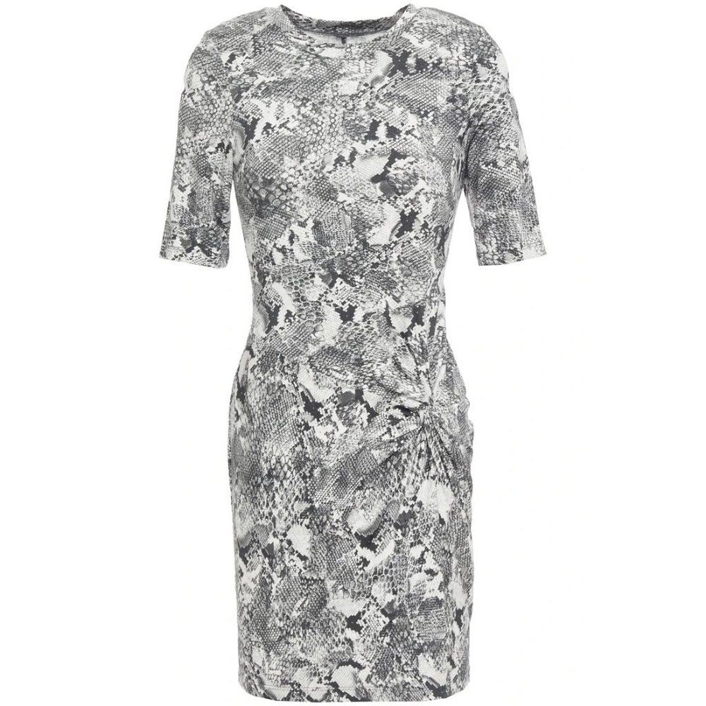 Enza Costa Snake Print Dress S